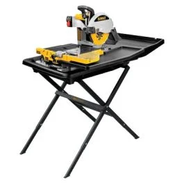 10" MOTORIZED TILE SAW WITH STAND- D24000S-A