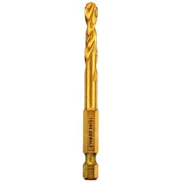 15/64" HSS IMPACT DRIL BIT DEWALT- DD5115