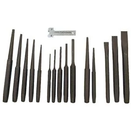 16 PC PUNCH AND CHISEL SET - 023508
