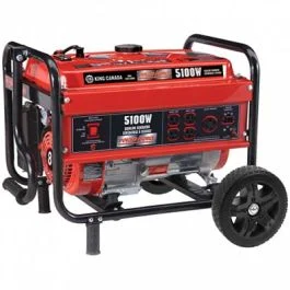5100W GENERATOR WITH WHEEL - KCG-5100G