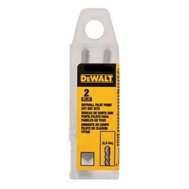 1/4 DRYWALL PILOT CUTOUT BIT PK 2 DEWALT - DWAPP14002