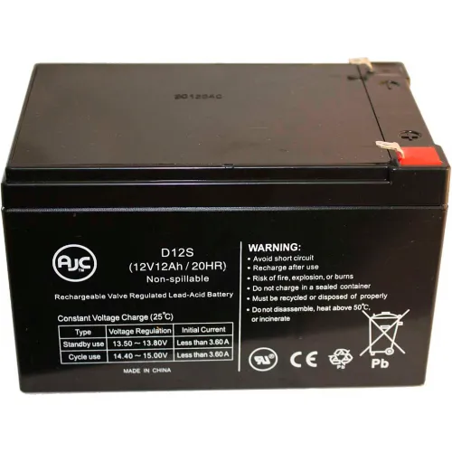 AJC 350W Ebike QT-4GBT 12V 12Ah Scooter Battery