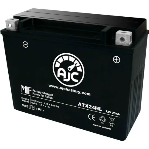AJC Battery Suzuki GV1400GC D T Cavalcade 1400CC Motorcycle Battery (1986-1988), 23 Amps, 12V