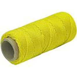 BRAIDED NYLON LINE YELLOW 250' - ML599