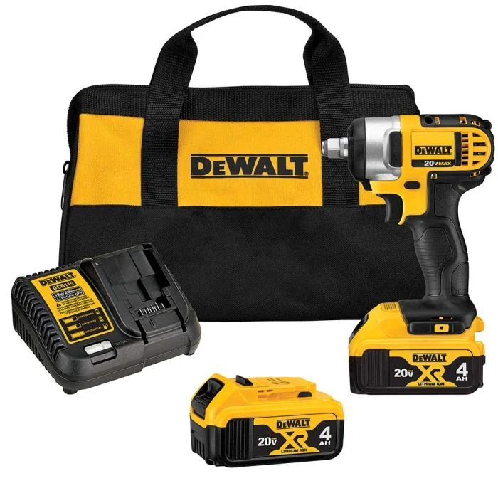 Dewalt DCF880HM2 20V MAX* 1/2 IN. IMPACT WRENCH KIT