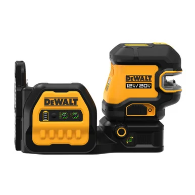 Dewalt DCLE34220G 20V MAX* CORDLESS 2-SPOT GREEN LINE LASER KIT