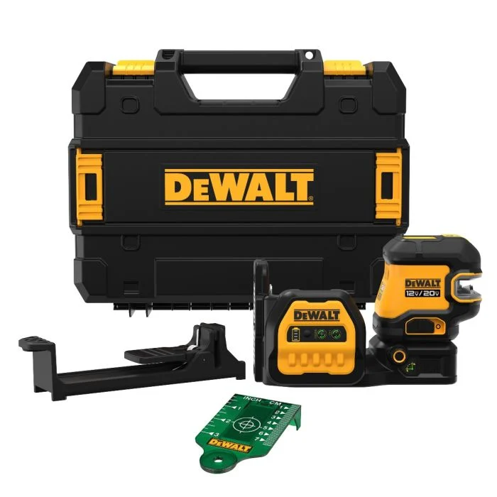 Dewalt DCLE34220GB 20V MAX* CORDLESS CROSS LINE GREEN LASER KIT