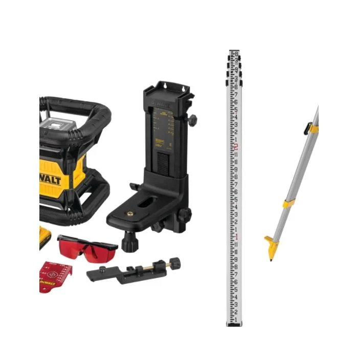 Dewalt DW079LRK 20V MAX* RED TOUGH ROTARY LASER KIT