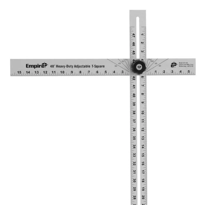 Empire 419-48 48'' HEAVY-DUTY ADJUSTABLE T-SQUARE