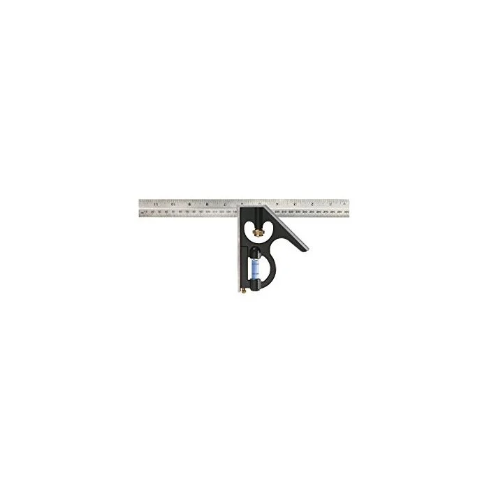 Empire E250IM 12'' HEAVY-DUTY PROFESSIONAL COMBINATION SQUARE Inch/Metric graduations