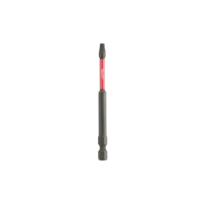 Milwaukee 48-32-4574 SHOCKWAVE™ 3-1/2" Impact Square Recess #2 Power Bits (5 Pk)
