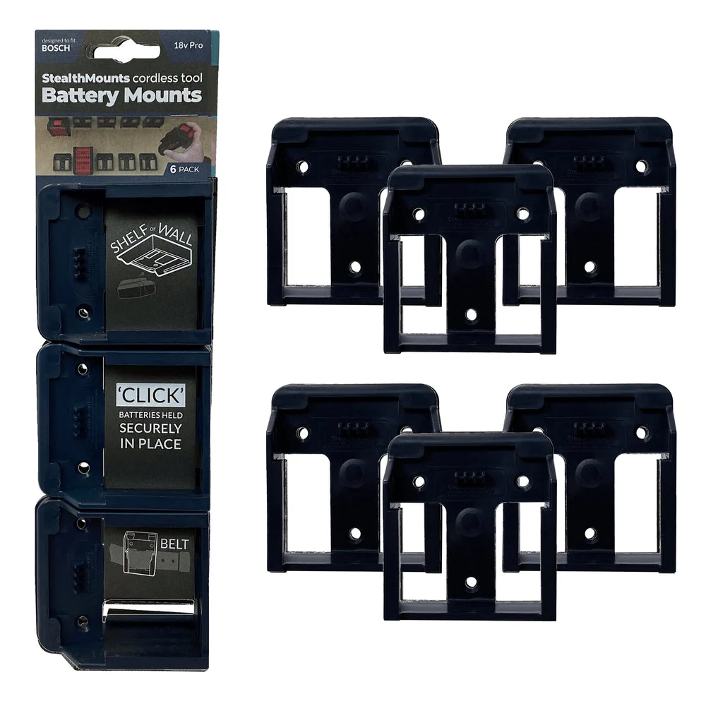 StealthMount - BM-BO18-5-6 - Battery Mount Bosch 18V