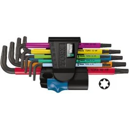 TORX L-KEY KIT MULTICOLOUR ROUND END - 024179