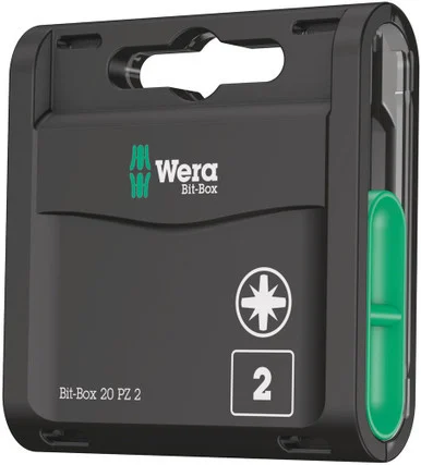 Wera 05057760001 - Bit-Box 20 Pz-855/1 Pz 20 X Pz 2X25;